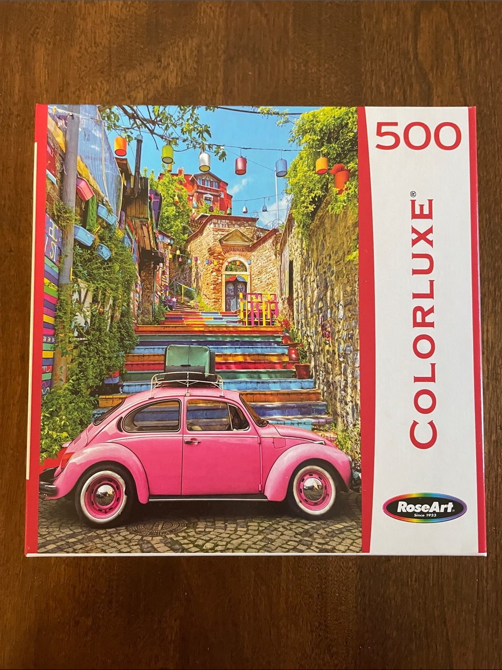Pink Bug in Istanbul Jigsaw Puzzle